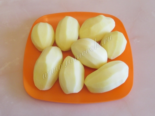 Картофель очищенный