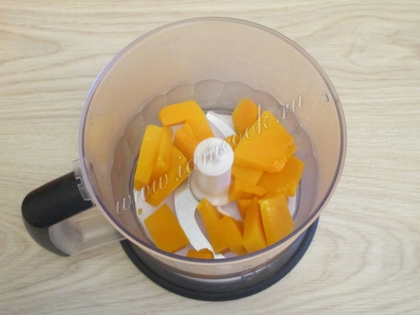 тыква в блендере