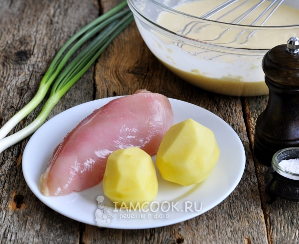 Подготовить ингредиенты для начинки