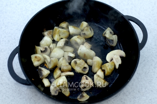 Пожарить грибы