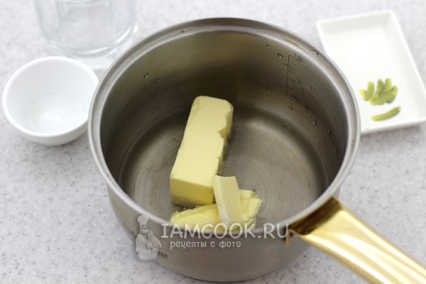 Растопить сливочное масло