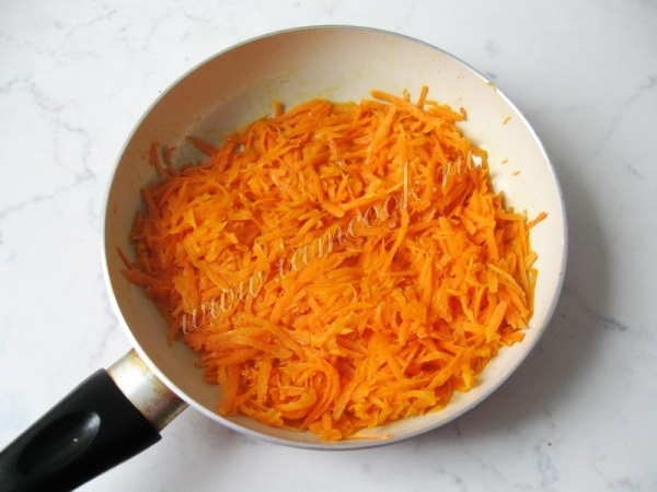 Морковная начинка для голубцов