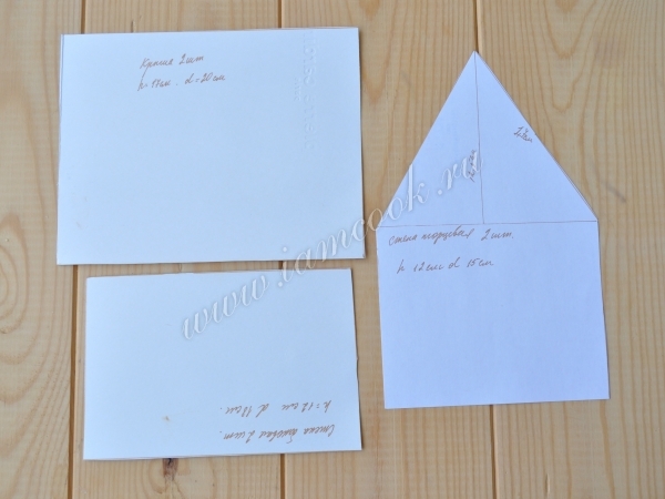 Формы для пряничного домика