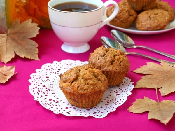 рецепт тыквенно-шоколадных кексов