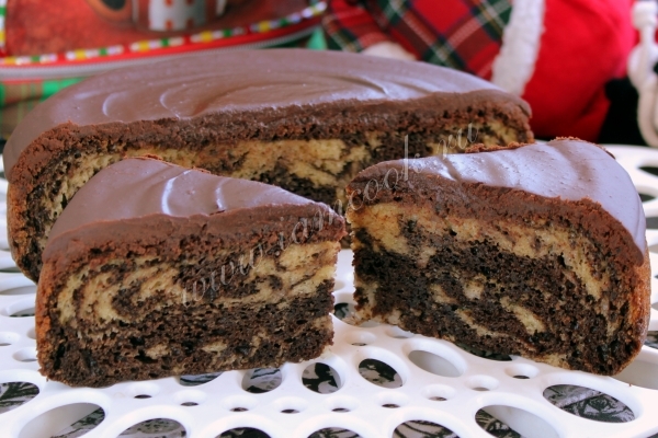 Рецепт торта Зебра