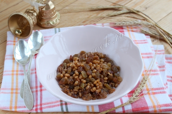 Рецепт Кутьи в мультиварке