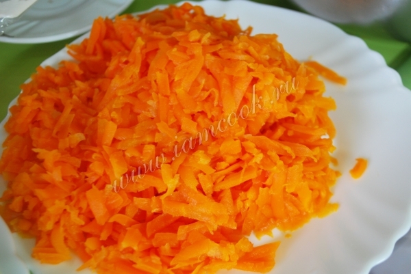 Морковь тертая