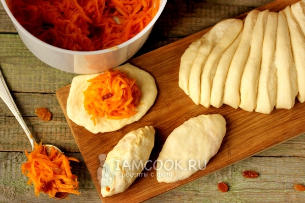 Тыквенная начинка на тесте