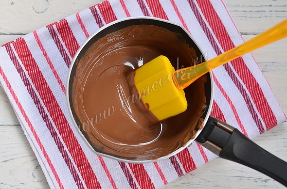 Шоколад растопленный