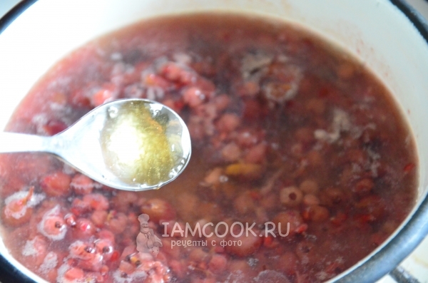 Положить желатин