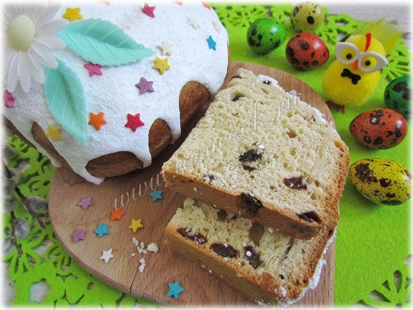 Кулич в хлебопечке