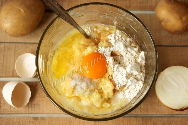 Картофельное тесто для драников