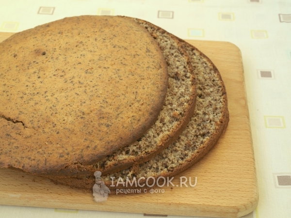 Разрезать бисквит