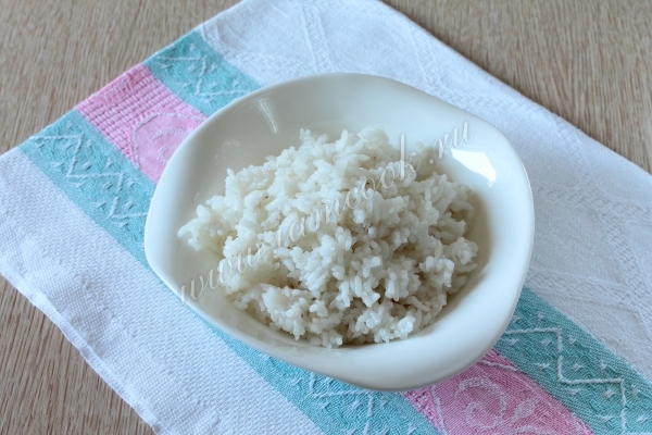 Готовый рис для суши