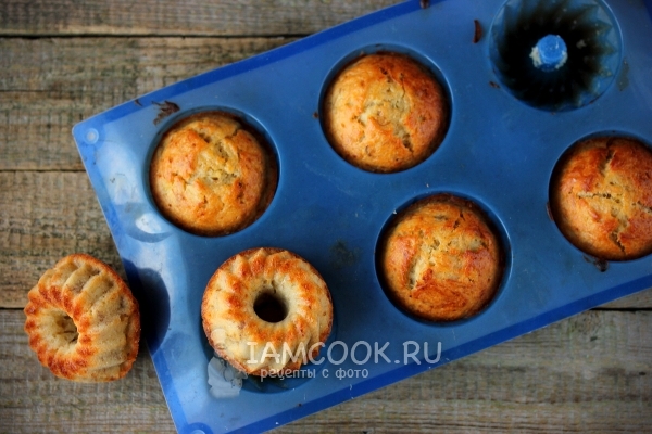 Рецепт бананово-апельсиновых кексов