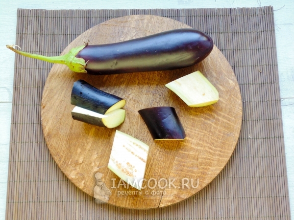 Порезать баклажаны