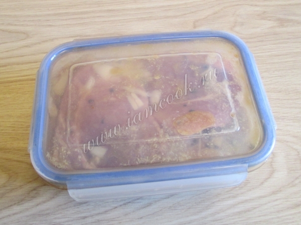 Маринование свинины в квасе