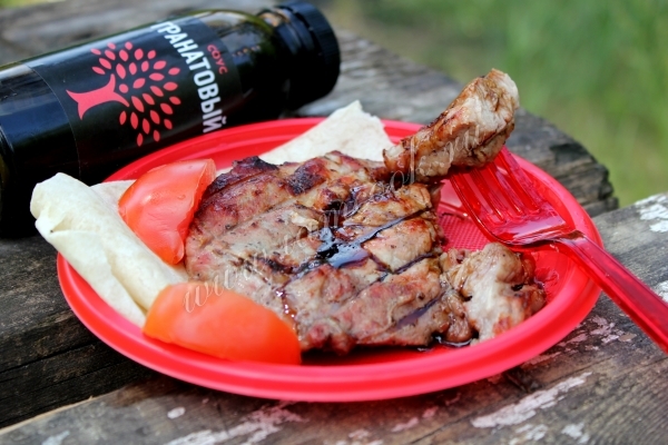 Рецепт шашлыка из свиной шейки