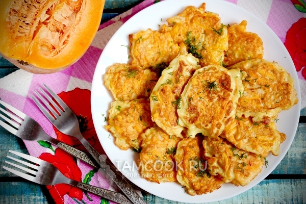 Фото драников из тыквы