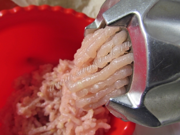 Готовим куриный фарш