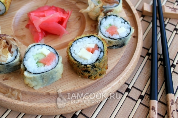 Роллы темпура