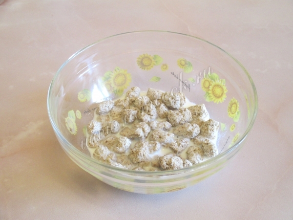 Отруби в молоке