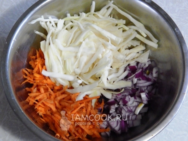 Порезать овощи