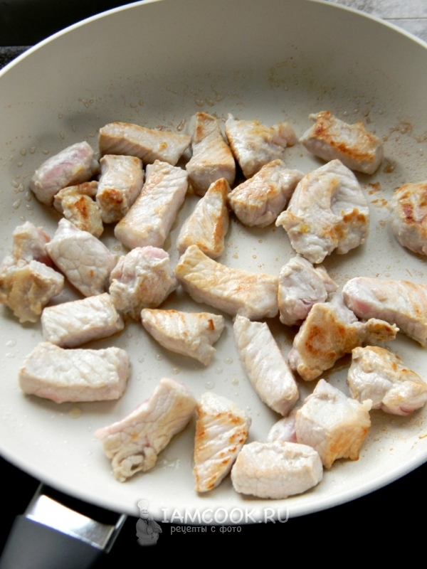 Обжарить масло