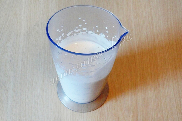 Готовим зефирный крем