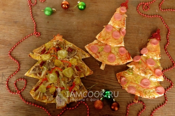 Фото пиццы «Ёлка»