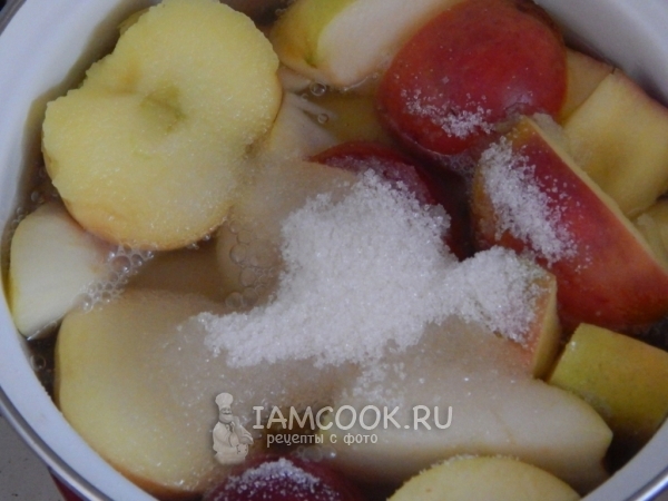Яблоки в сахаре