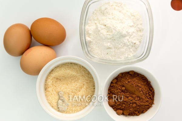 Ингредиенты для бисквита