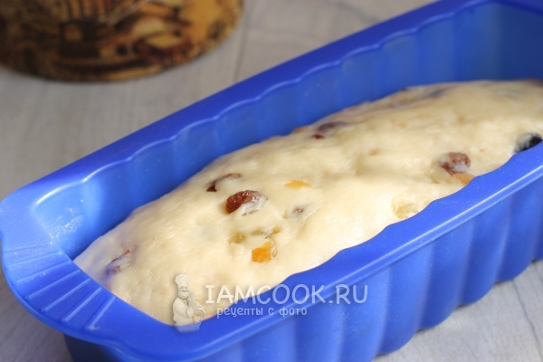 Тесто в форме