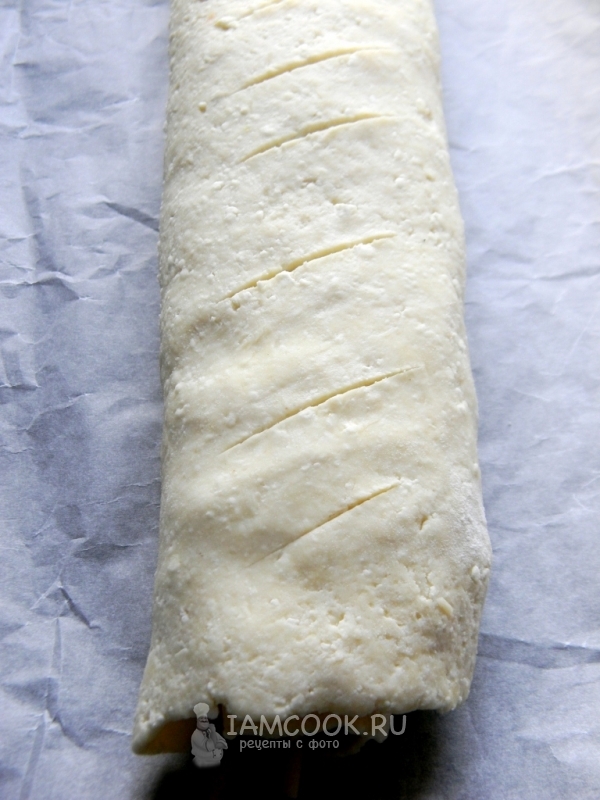 Сделать на тесте надрезы