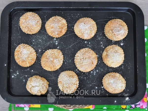 Рецепт печенья с бисквитной крошкой