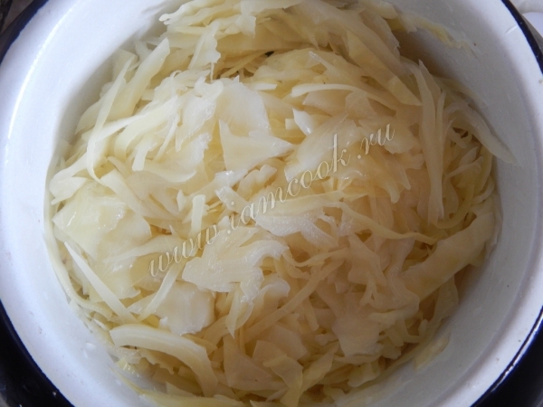 Капуста в кипятке