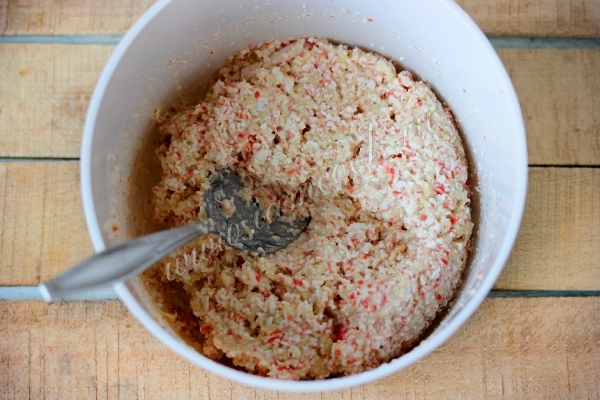 Крабовый фарш для котлет