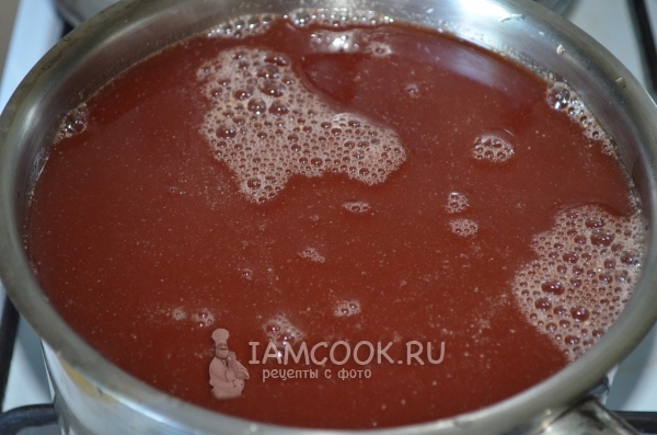 Нагреть сироп от шишек