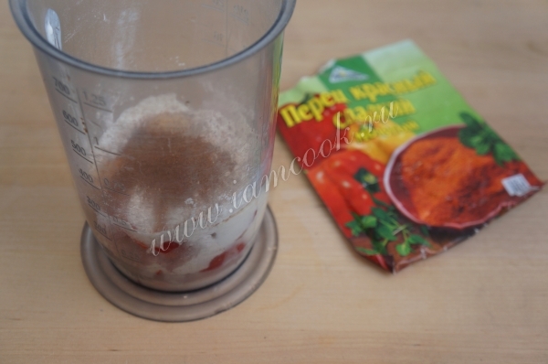 Готовим соус паприкаша