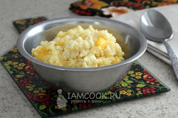 Рецепт пшенной каши с тыквой на молоке