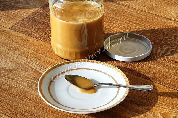 Рецепт домашнего сгущенного молока