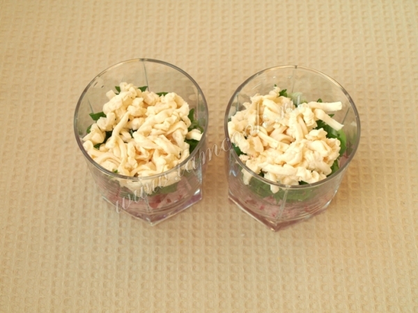 Слой из плавленного сыра