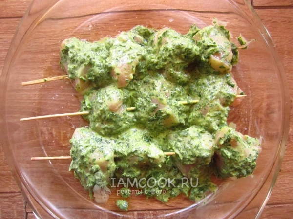 Замариновать мясо