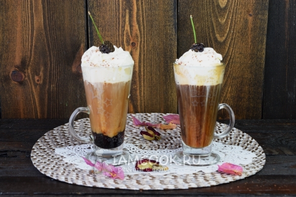 Рецепт кофе «Черный лес»