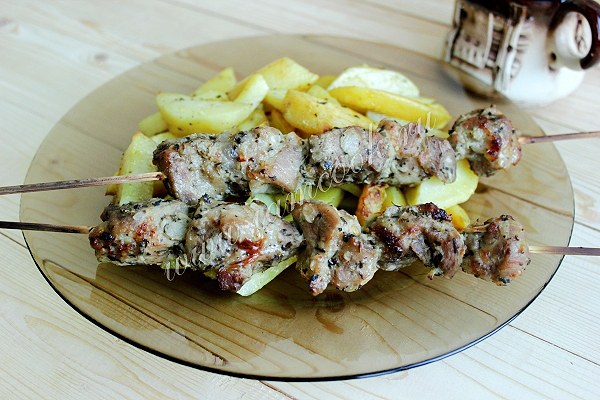 Рецепт шашлыка из свинины в духовке