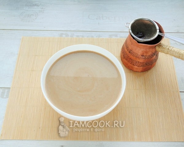 Смешали кофе с молочной смесью