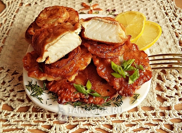 Рецепт судака в кляре