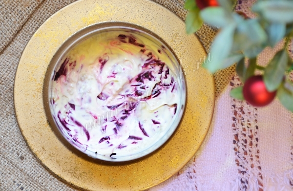 Первый слой салата