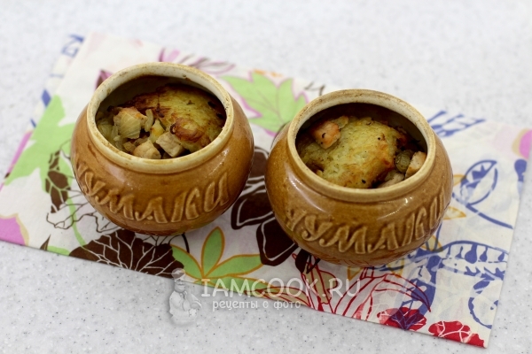 Рецепт драников в горшочке