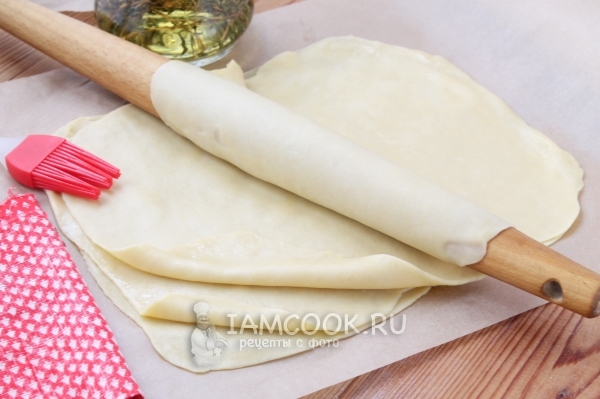 Раскатать тесто